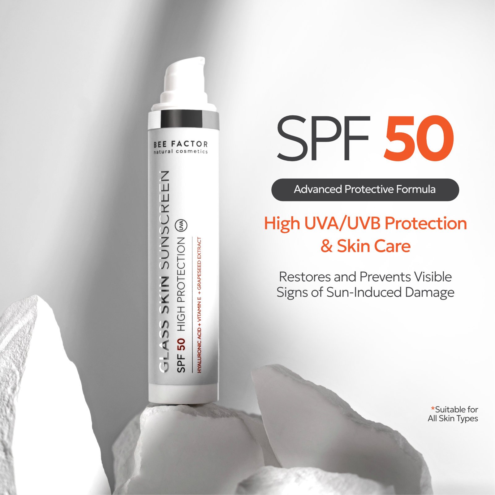 Glass Skin Sunscreen SPF50 - Image 3