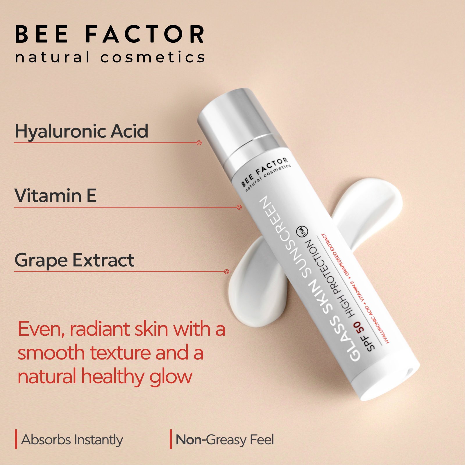 Glass Skin Sunscreen SPF50 - Image 2